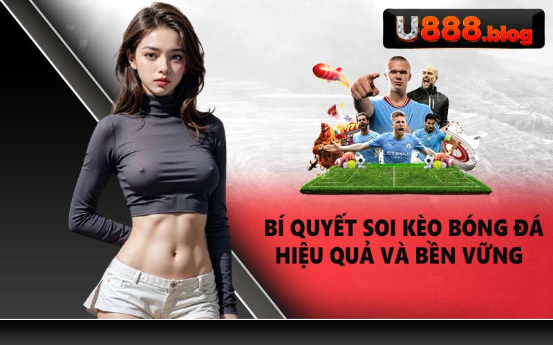 Bí quyết soi kèo bóng đá hiệu quả và bền vững